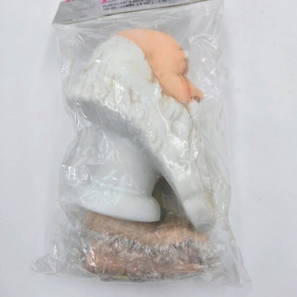 Santa Claus Doll Head And Hands 4.5” Mangelsen’s Porcelain 1993 Vintage BNIP 162 - Picture 4 of 6